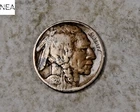1925-D Buffalo Nickel ~ Very Fine VF ~ Semi-Key Date ~ ZB313