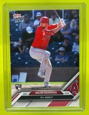 2024 Topps Now Road to Opening Day Los Angeles Angels Nolan Schanuel
