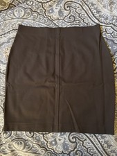 Express Brown Women  s Ponte Skirt New With Tags Size Medium