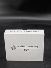 AUDIEN HEARING EV3 Aids w/ Charging Base, Guards, Manual, Case