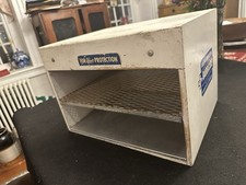 Vintage Antique Wooden Barbicide Barber Shop Equipment Sterilizer