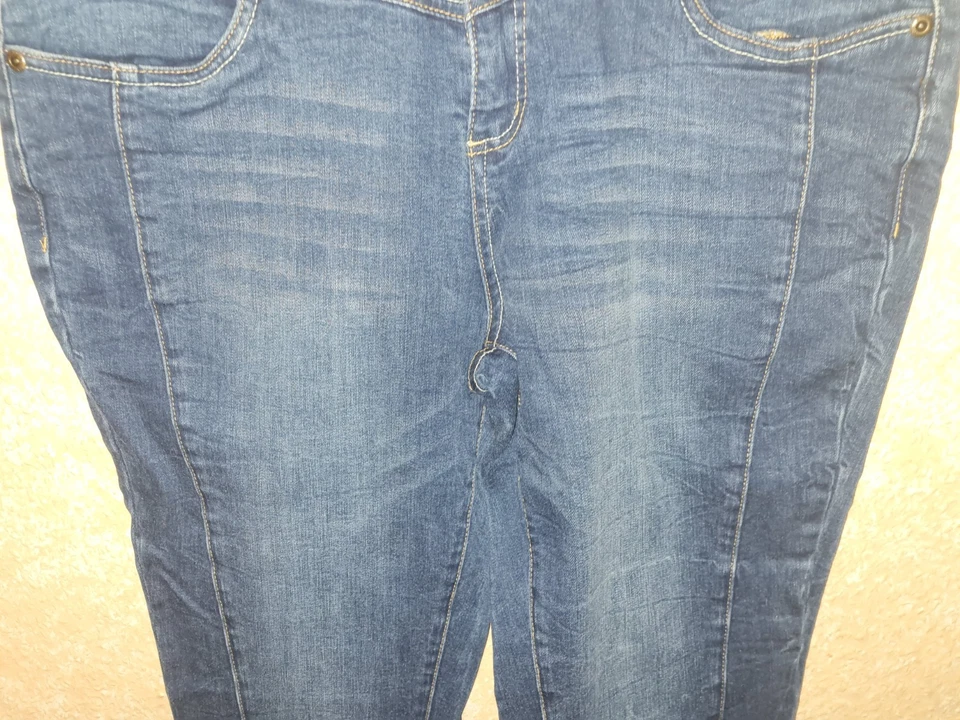 Rainbow Boyfriend Jeans Denim Hose Verwaschen Gr.40 Locker Sitzend Baggy Bequem  - Bild 1 von 4
