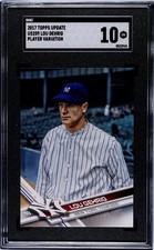 2017 Topps Update Lou Gehrig #US259 Player Variation HOF sp SGC 10 Gem Mint