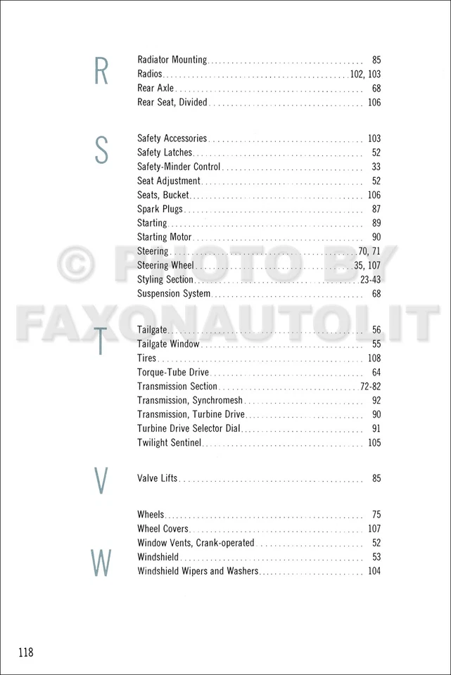 Libro Buick Facts 1960 distribuidor canadiense álbum opciones de datos características especificaciones OEM Foto 4 de 4