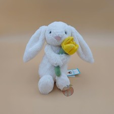 Jellycat Bashful Bunny With Daffodil - AUTHENTIC - NEW WITH TAGS