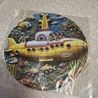 Vintage Style Tin Circular The Beatles ‘Yellow Submarine’ Sign. 8” Wide. New.