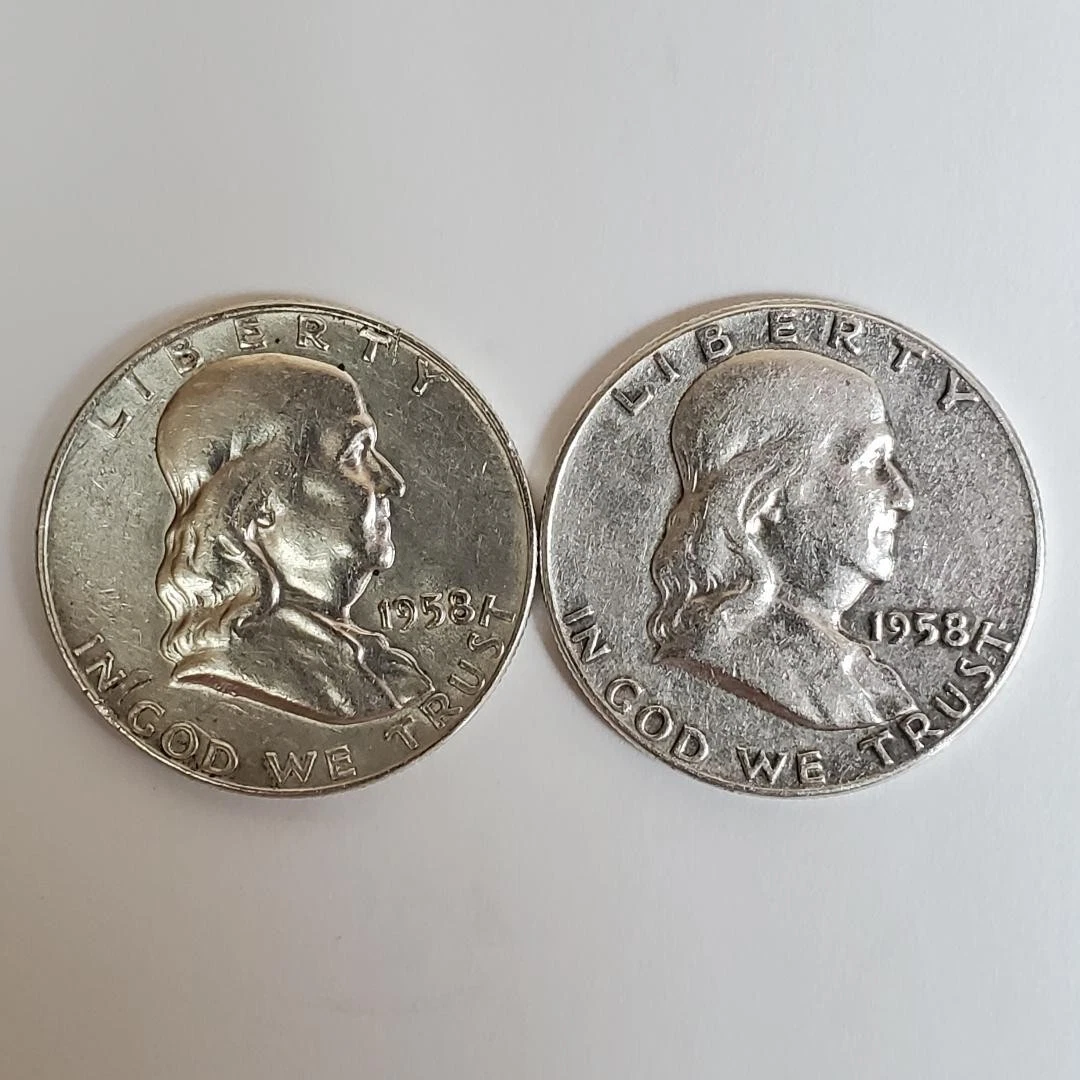 U.S. Mint 1958 Franklin Half Dollars (1948-1963) for sale | eBay