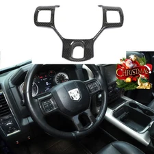 Steering Wheel Trim Interior Decoration Accessories for 2011-2018 Dodge Ram 1500