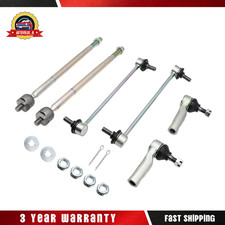 6PC Inner Outer Tie Rod Ends Sway Bar For Toy...