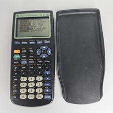 Texas Instruments TI-83 Plus Graphing Calculator Tested Working W/ Cover