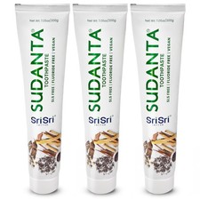 Sri Sri Tattva Sudanta Herbal Toothpaste SLS Free Fluoride Free Natural Ay...