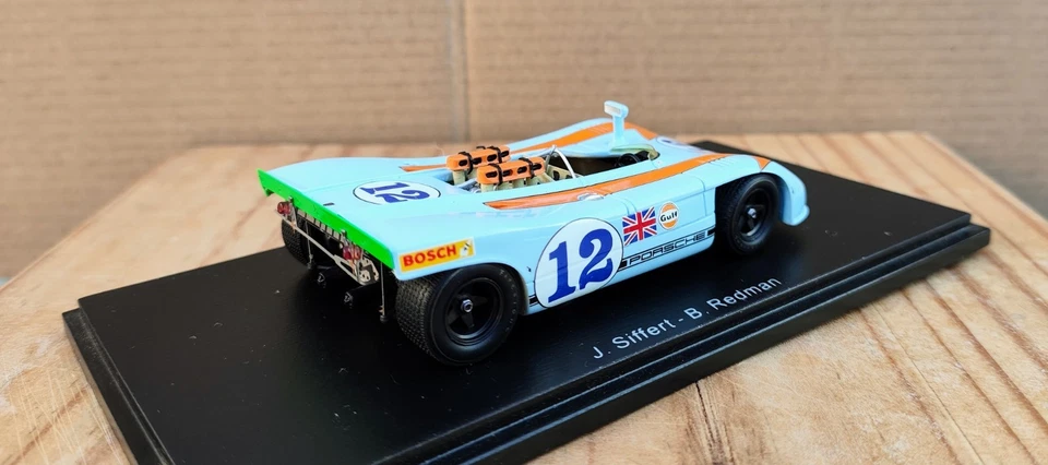 Porsche 908/03 Winner Targa Florio 1970 Spark 1:43 - Image 3 of 4