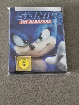Sonic The Hedgehog Teil 1, Steelbook 4K UHD & Bluray , mit Jim Carrey 