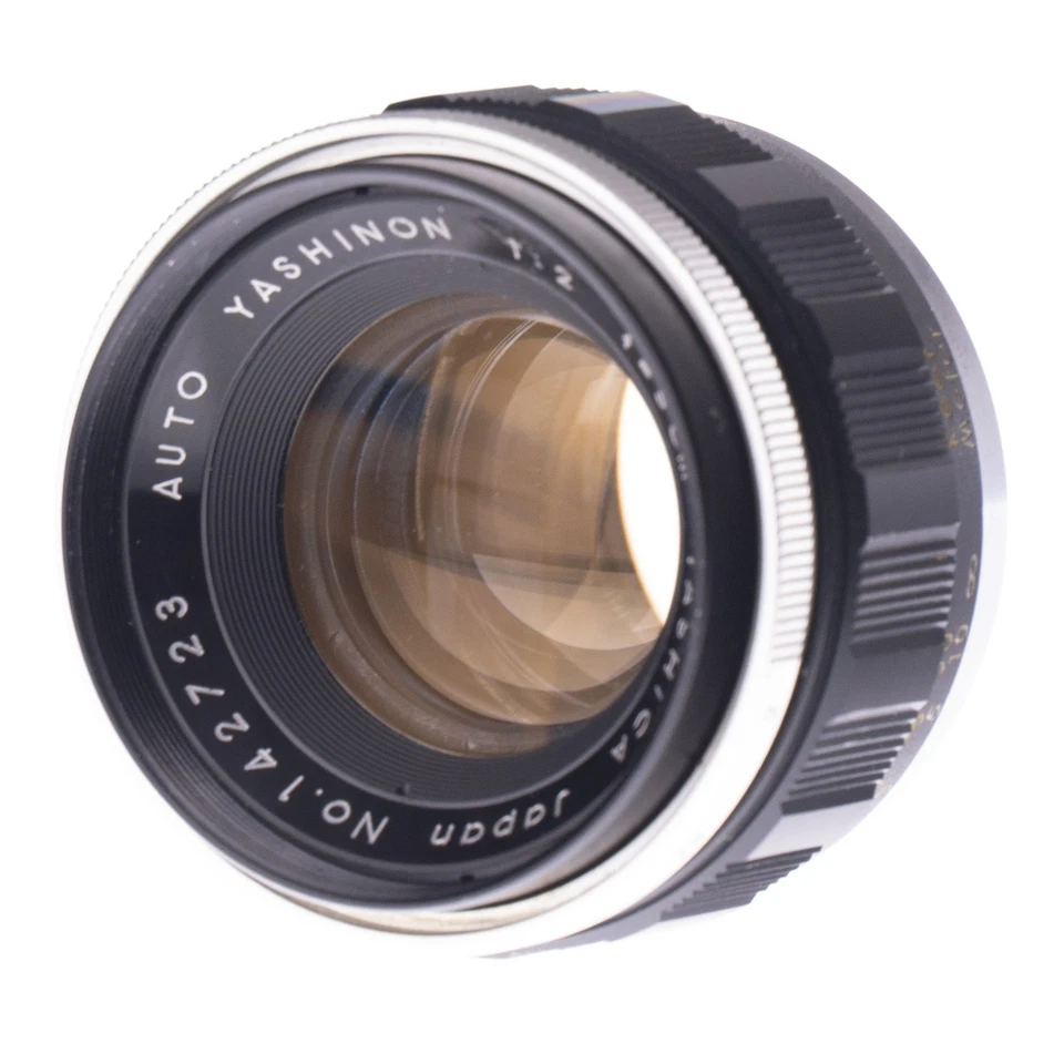 Lente fotográfica reparada Yashica Auto Yashinon 50 mm F2 RARA | ¡Montaje con tornillo M42! Foto 2 de 4