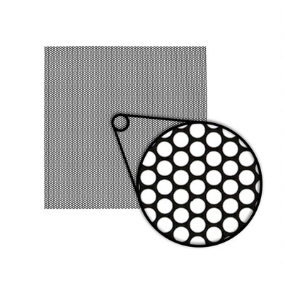 Install Bay IBGMSC18 Metal Mesh Grille Material - Small Circle Pattern