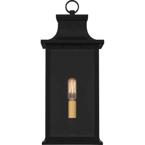 Quoizel ABY8407 Abernathy 16" Tall Outdoor Wall Sconce - Bronze - Picture 8 of 11