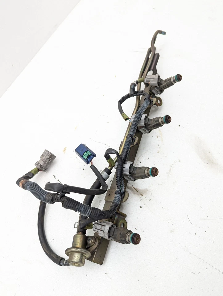 Infiniti G20 2000-2002 riel de combustible completo con inyectores Foto 2 de 3