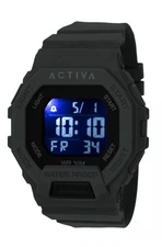 Activa X Invicta Digital Unisex Watch - 50mm, Green (ACW513-005)