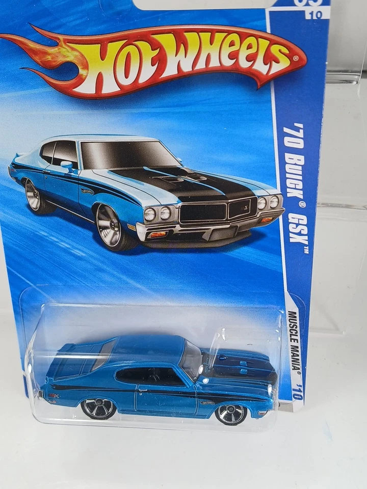 Buick GSX 083/240 azul Hot Wheels Muscle Mania '10 05/10 '70 Foto 3 de 4