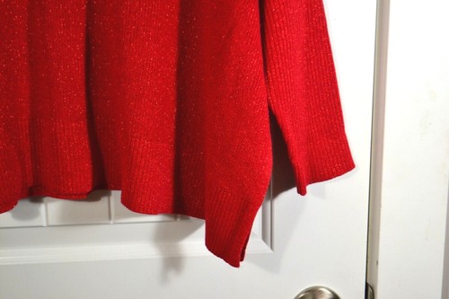 NWT WOMEN'S TOMMY BAHAMA SHIMMER BONITA ZIP PONCHO HALF ZIP MOCK LONG SLEEVE - Picture 11 of 19