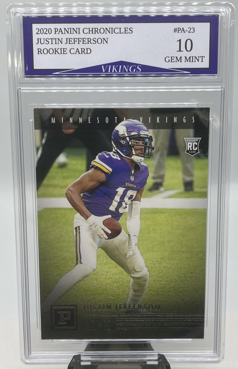 ジェレミー ピノ Panini Chronicles 23枚限定 ルーキーカード 2020 Panini Chronicles Justin Jefferson Minnesota Vikings Rookie
