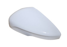 FOR FORD FOCUS 2018-2024 WING MIRROR COVER LEFT PASSENGER SIDE GLOSS WHITE