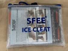 Sfee Mid-Sole Ice Cleats Easily Rotate Traction Cleats Strap Indoor/Outdoor