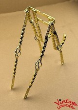 Vintage Lowrider Cage Square Twisted Continental Spare Kit Gold 24"/26" Bicycles