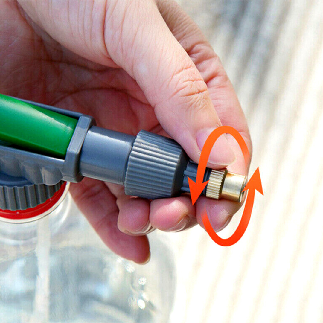 Adjustable High Pressure Manual Sprayer Drink Bottle Spray Air Pump Head Nozzle