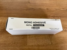 TOMBOW 62202 MONO Adhesive Permanent Refill 1/3  X 472  Box of 6 BRAND NEW