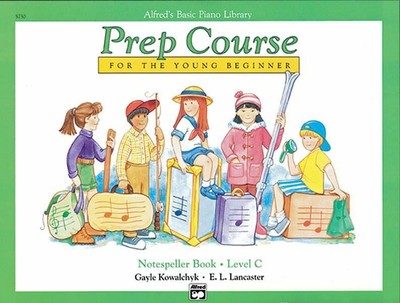 Alfred Prep Course Notespeller Level C Piano Music  Kowalchyk & Lancaster