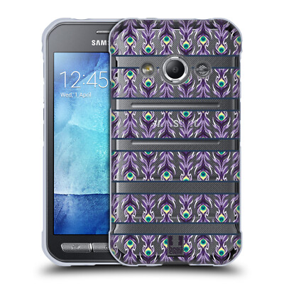 HEAD CASE DESIGNS PEACOCK COLLECTION SOFT GEL CASE FOR SAMSUNG PHONES 4
