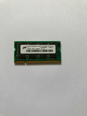 Micron MT8VDDT3264HDG-265B3 256MB 266Mhz PC2100 Dimm Ram