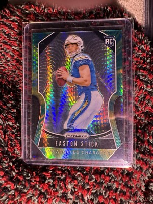 2019 Panini Prizm - Rookies Hyper Prizm #307 Easton Stick /175 (RC)