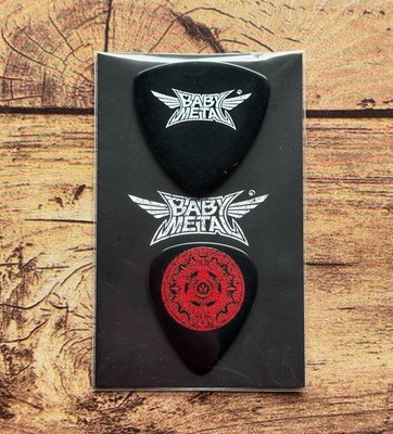BABYMETAL guitar pick 2 types set black THE ONE members only BABYMETAL ピックセット