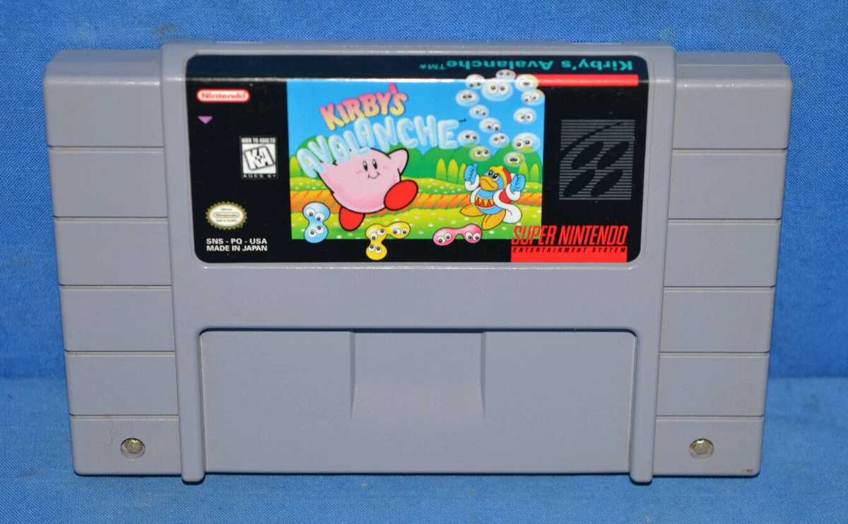 Kirby's Avalanche (Super Nintendo Entertainment System, 1995) for