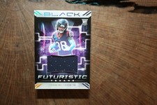 2022 PANINI BLACK JOHN METCHIE III FUTURISTIC CARD 75/99