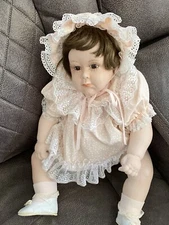 " Truly Precious" A Reproduction of Fayzah Spanos Original 1988- 21'' Girl Doll