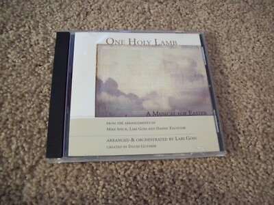 One Holy Lamb - David Guthrie Lari Goss Easter Musical CD *RARE* 2004