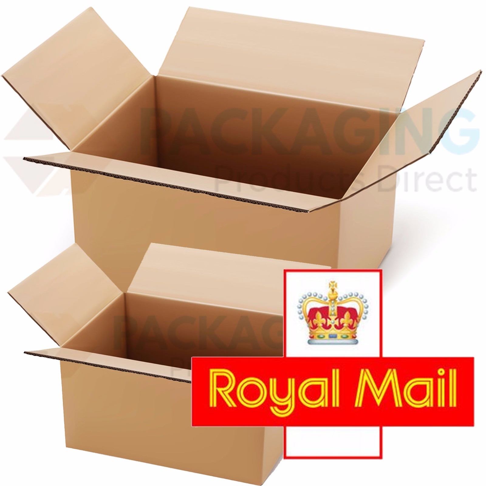 25 x NEW 450x350x160mm ROYAL MAIL MAX SIZE SMALL PARCEL CARDBOARD ...