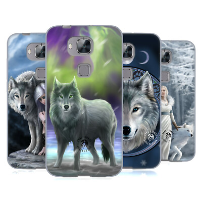 OFFICIAL ANNE STOKES WOLVES SOFT GEL CASE FOR HUAWEI PHONES 2