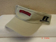 *NEW Golf Visor Russell "Southeastern" 100% Cotton - One Size Fits All