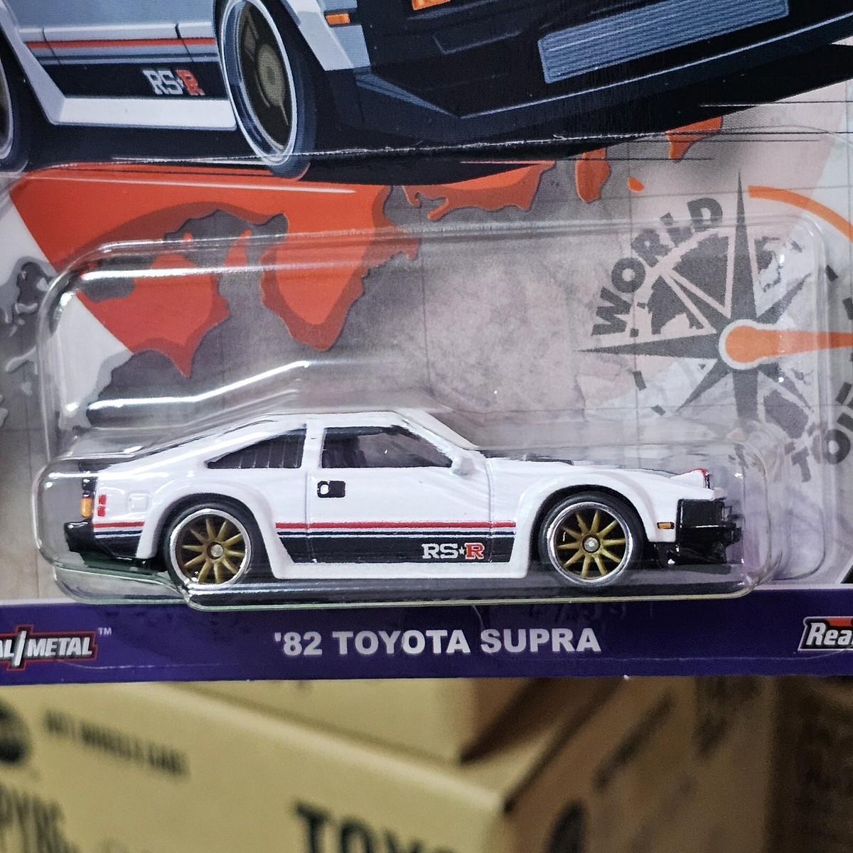 2024 HOT WHEELS PREMIUM '82 TOYOTA SUPRA WORLD TOUR ITALY CAR