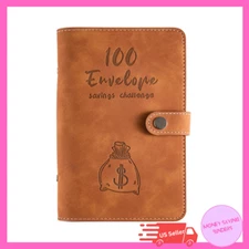 100 Envelopes Money Saving Budget Planner $5,050 Cash saving Challenge Book,Sa