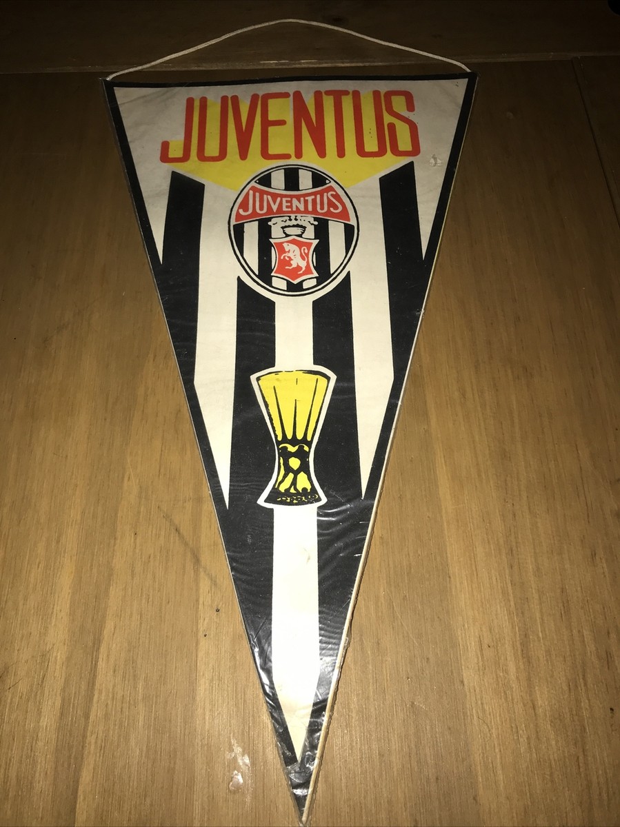 JUVENTUS TURIN FC - Fanion en tissu, neuf