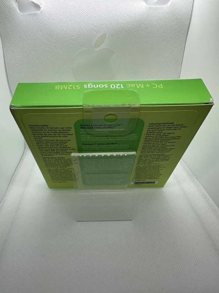 Apple iPod shuffle 1. Generation Weiß White 512MB Sealed Versiegelt NEU NEW 1st - Bild 4 von 4