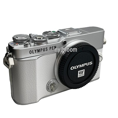 New OLYMPUS PEN E-P7 Mirrorless WHITE Camera + 14-42mm EZ
