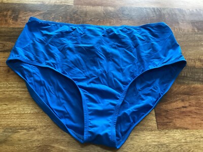 jantzen Women s swimsuit Blue Bottoms Only Sz 18