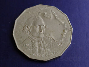 50 Cent Coin 1970 Captain James Cook Bicentenary Australian 50c Out Circulation Ebay