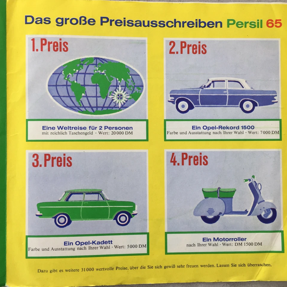 PERSIL 65: Verkäufer-Preisausschreben / Rhythmus 65 (Promo-Flexi EP / FOC / NM) - Bild 4 von 4
